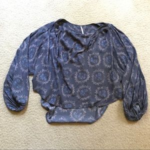 Free People - Patterned Blouse XS